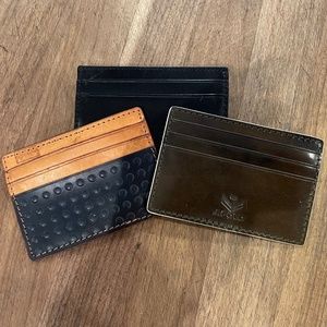 Leather Card Holders (3)